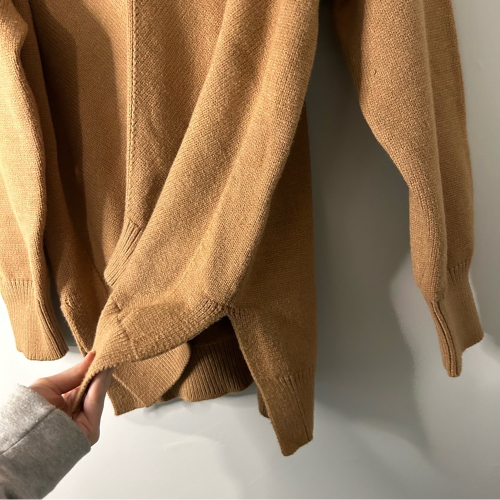 Anthropologie Maeve Camel Brown Sweater - Picture 5 of 7